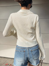 Solid Button Front Shirt